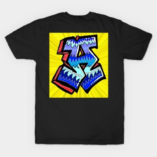 a graffiti pop art a 1 T-Shirt